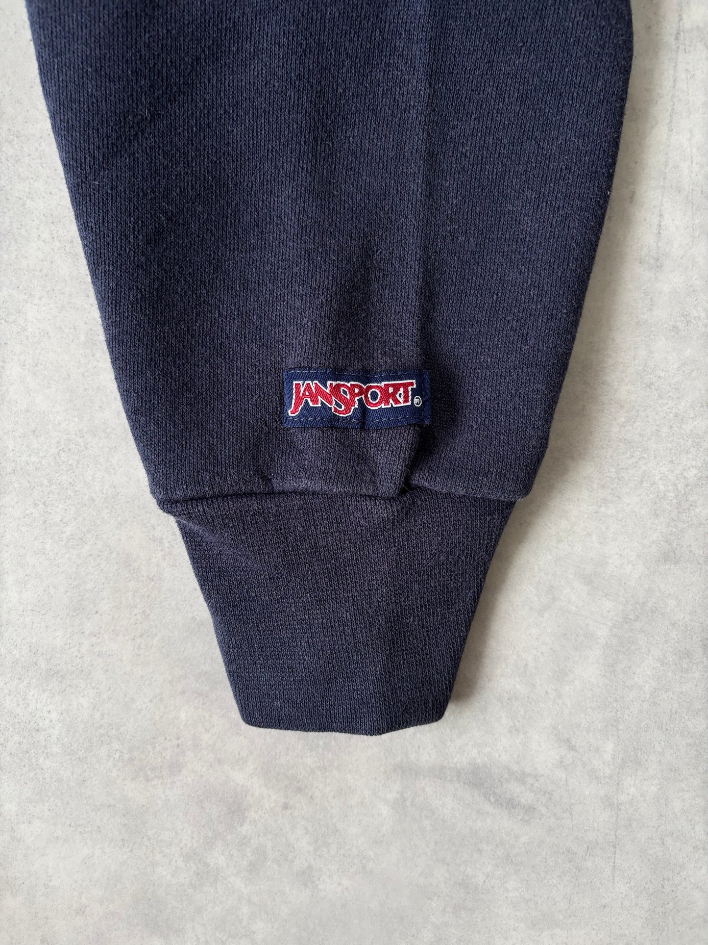 90s JANSPORT スウェット(ネイビー)