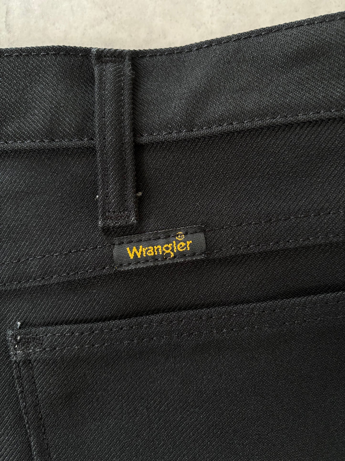 90s Wrangler ランチャードレスパンツ(ブラック)