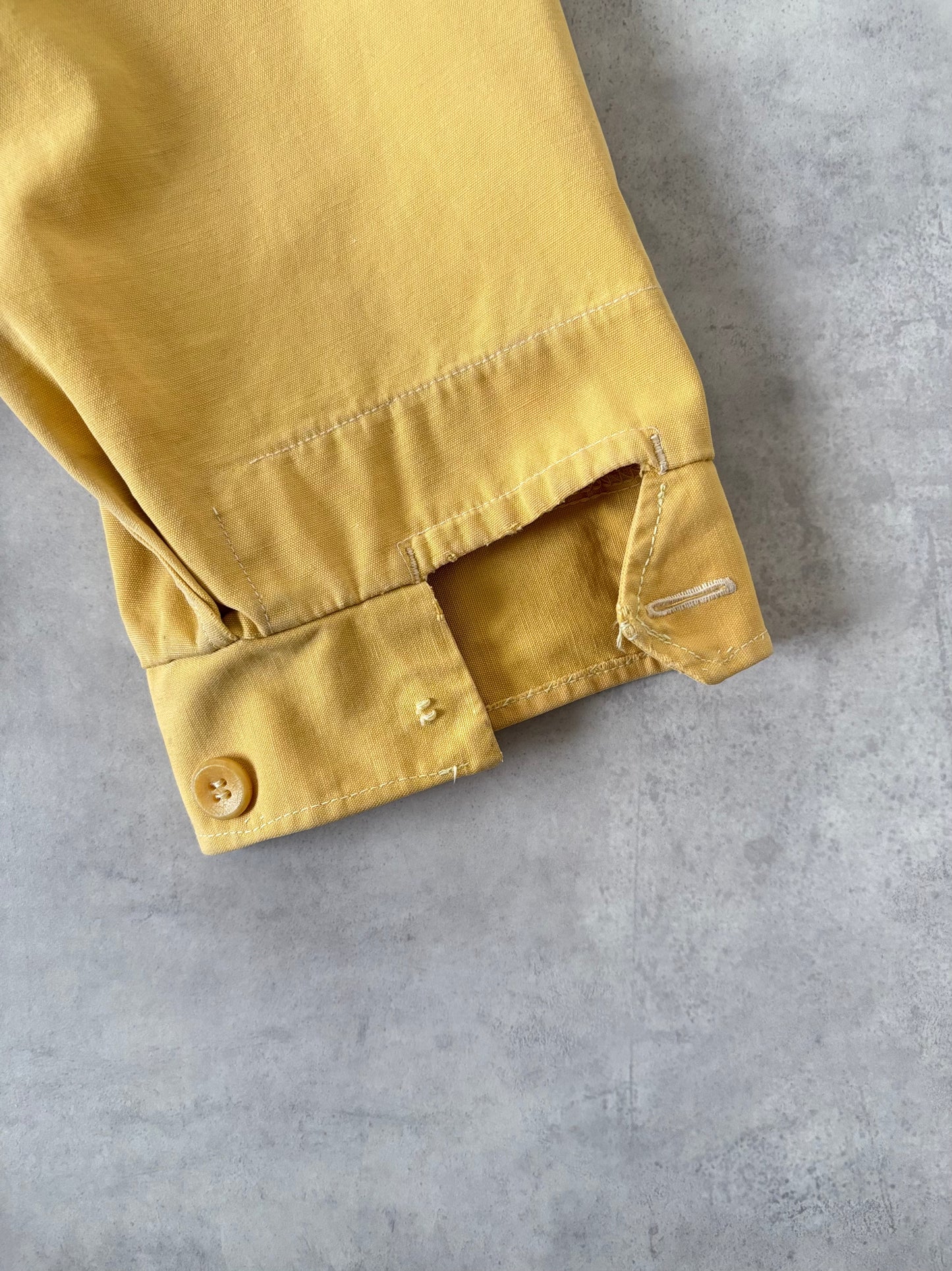 60s Struka “NINO FLEX” ジップアップ スポーツジャケット（イエロー）