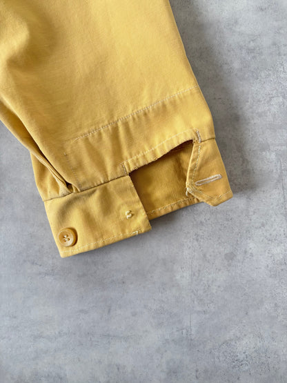 60s Struka “NINO FLEX” ジップアップ スポーツジャケット（イエロー）