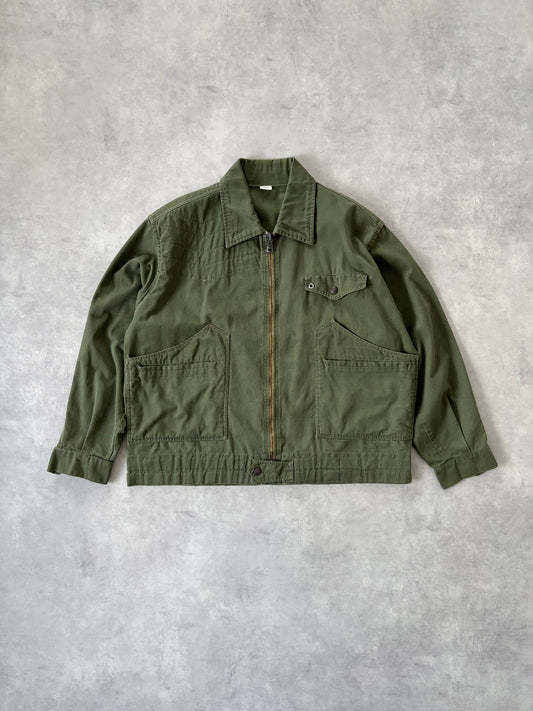 60s–70s unknown ハンティングジャケット（カーキ）