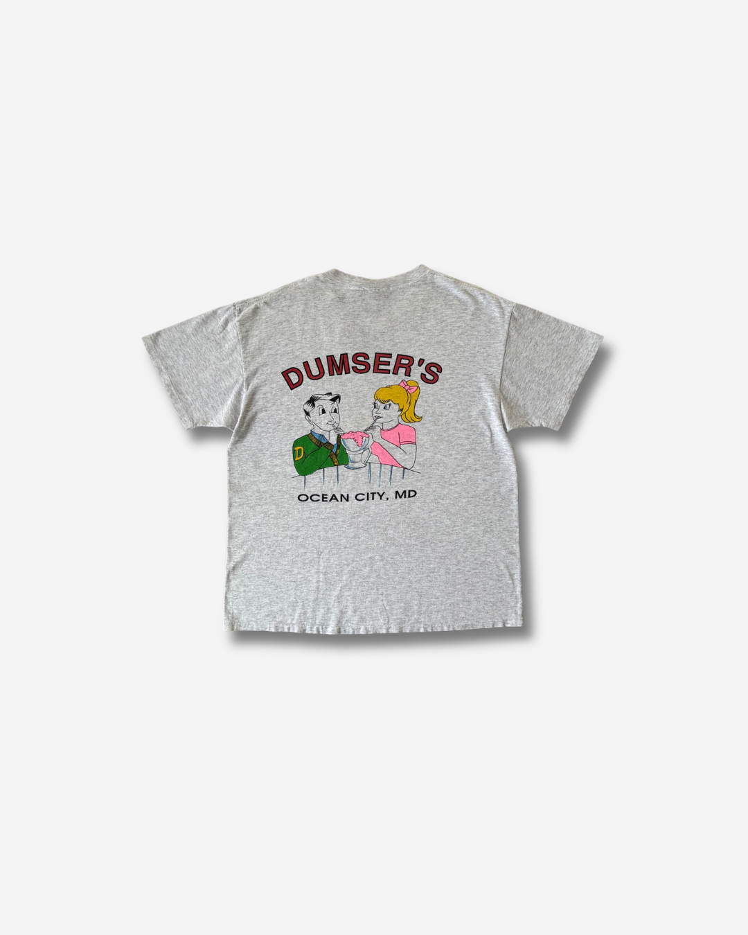90s DELTA プリントtシャツ Made in U.S.A.