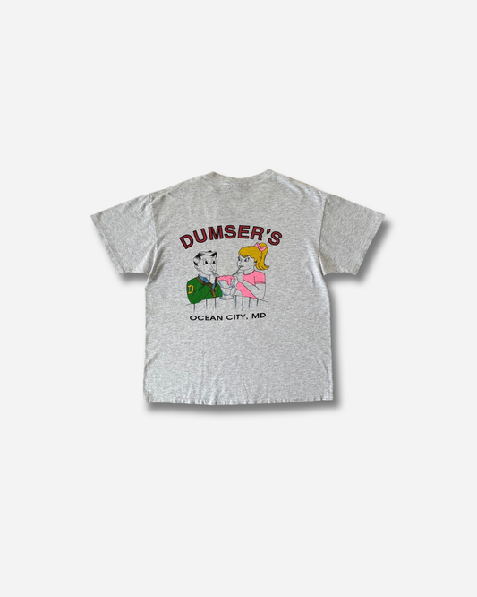 90s DELTA プリントtシャツ Made in U.S.A.
