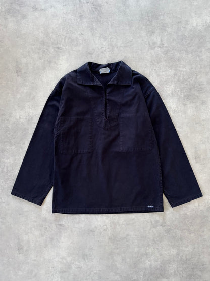 80s LE GLAZIK フィッシャーマンスモック（ネイビー）