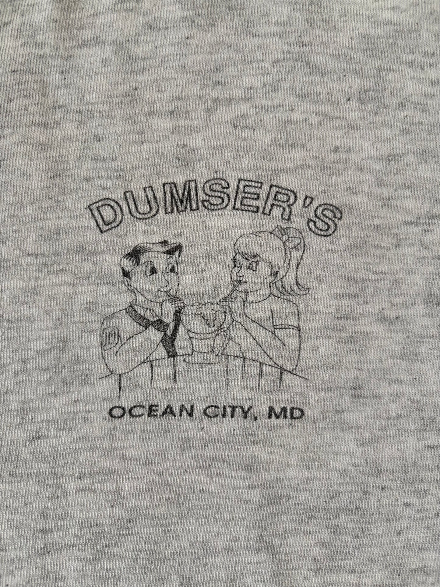 90s DELTA プリントtシャツ Made in U.S.A.