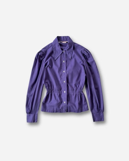 70s クラシカルシャツ Made in U.S.A.（パープル）