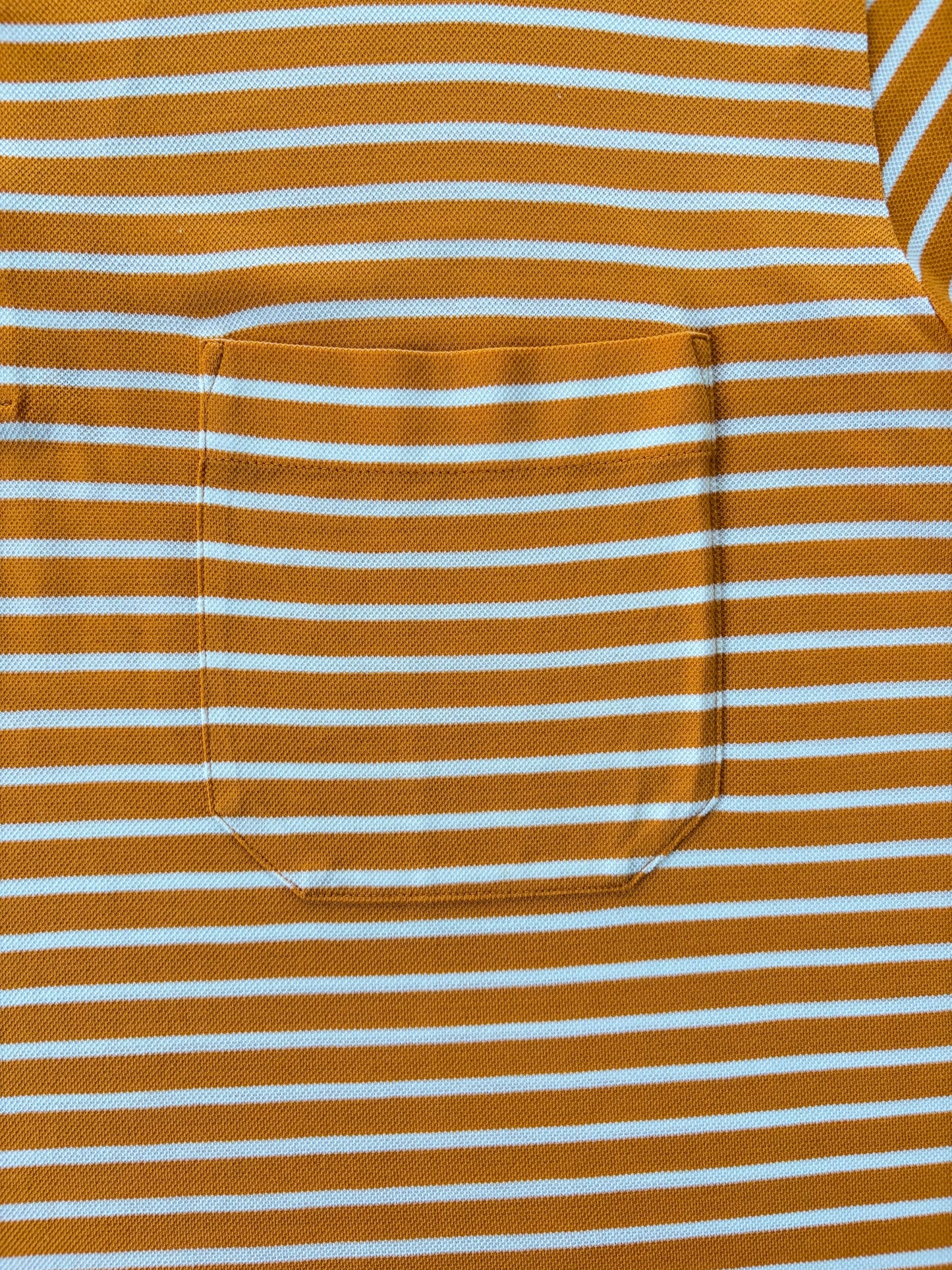 90s HERMÈS ポロシャツ Made in Italy（オレンジ）