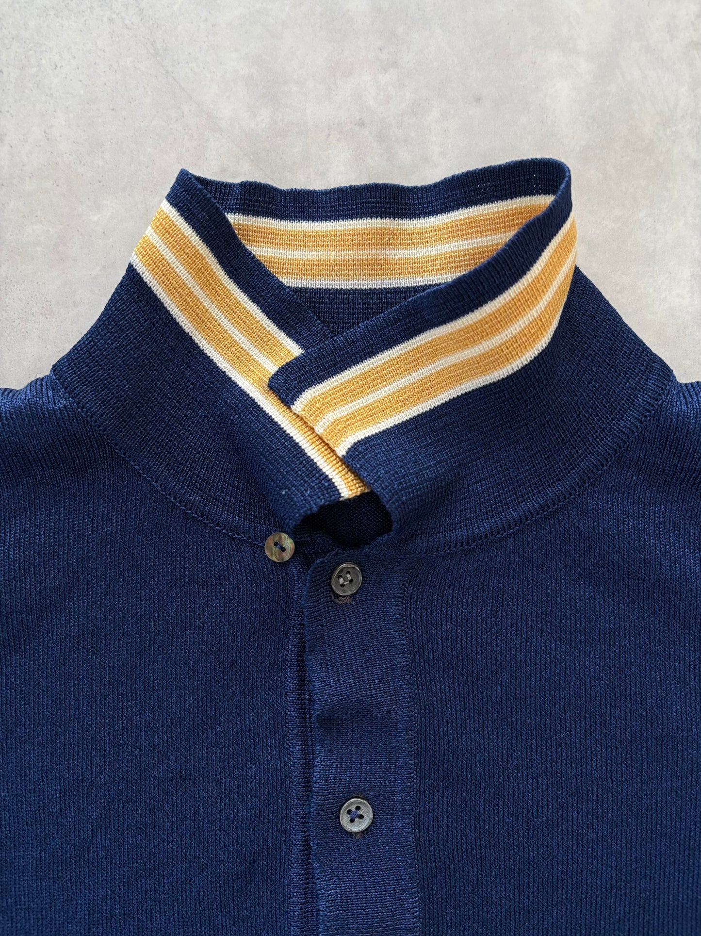 70s Mailcott ニットポロシャツ