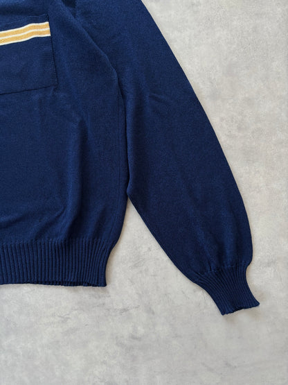 70s Mailcott ニットポロシャツ