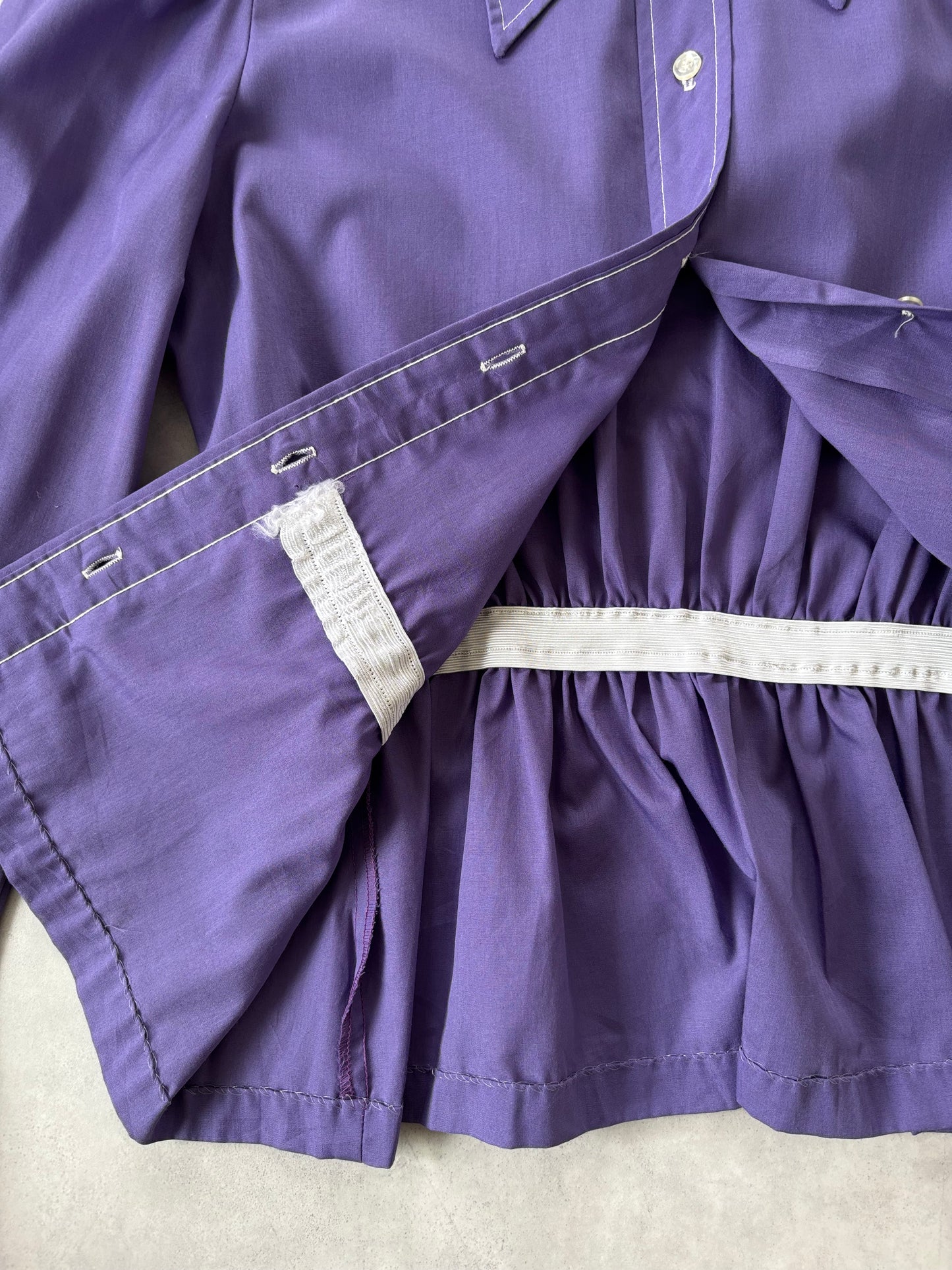 70s クラシカルシャツ Made in U.S.A.（パープル）
