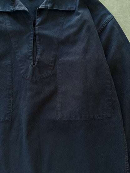 80s LE GLAZIK フィッシャーマンスモック（ネイビー）