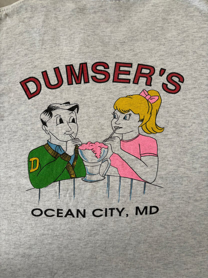 90s DELTA プリントtシャツ Made in U.S.A.