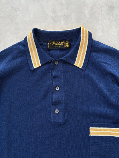 70s Mailcott ニットポロシャツ