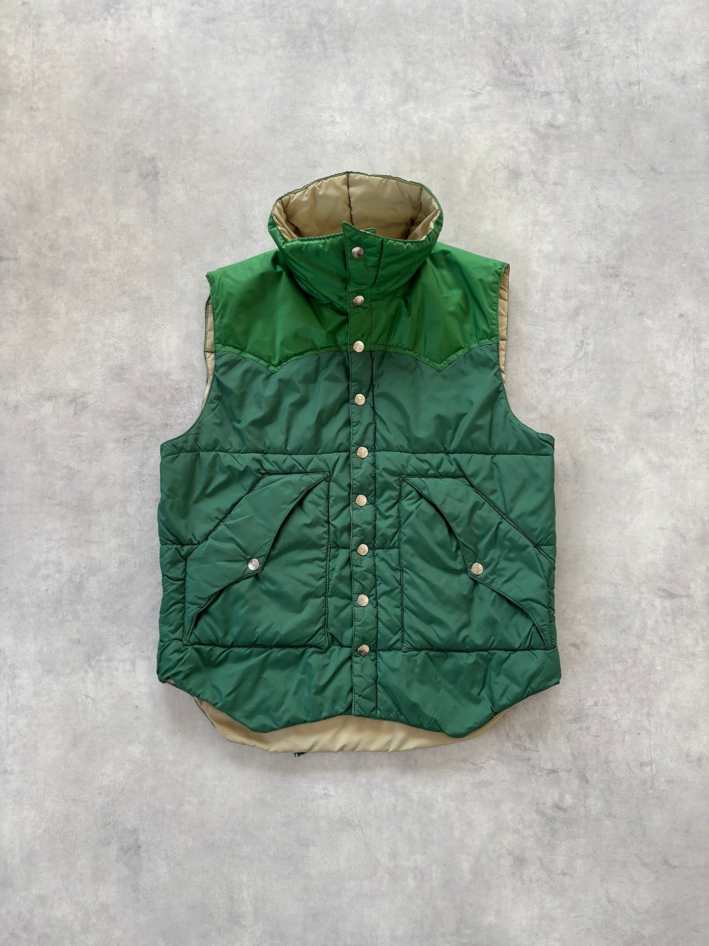 70s Powderhorn Mountaineering ベスト（グリーン）