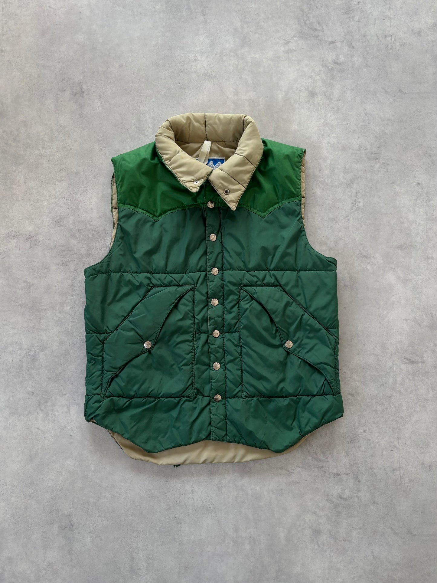 70s Powderhorn Mountaineering ベスト（グリーン）