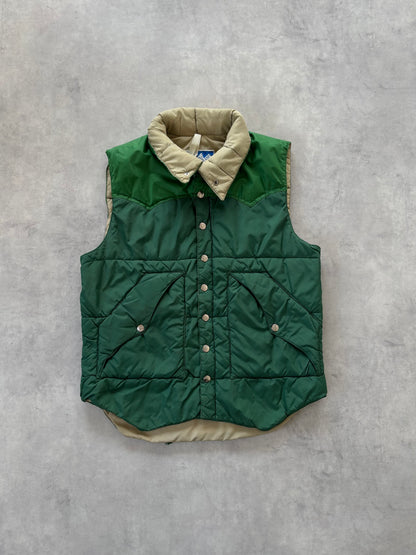 70s Powderhorn Mountaineering ベスト（グリーン）