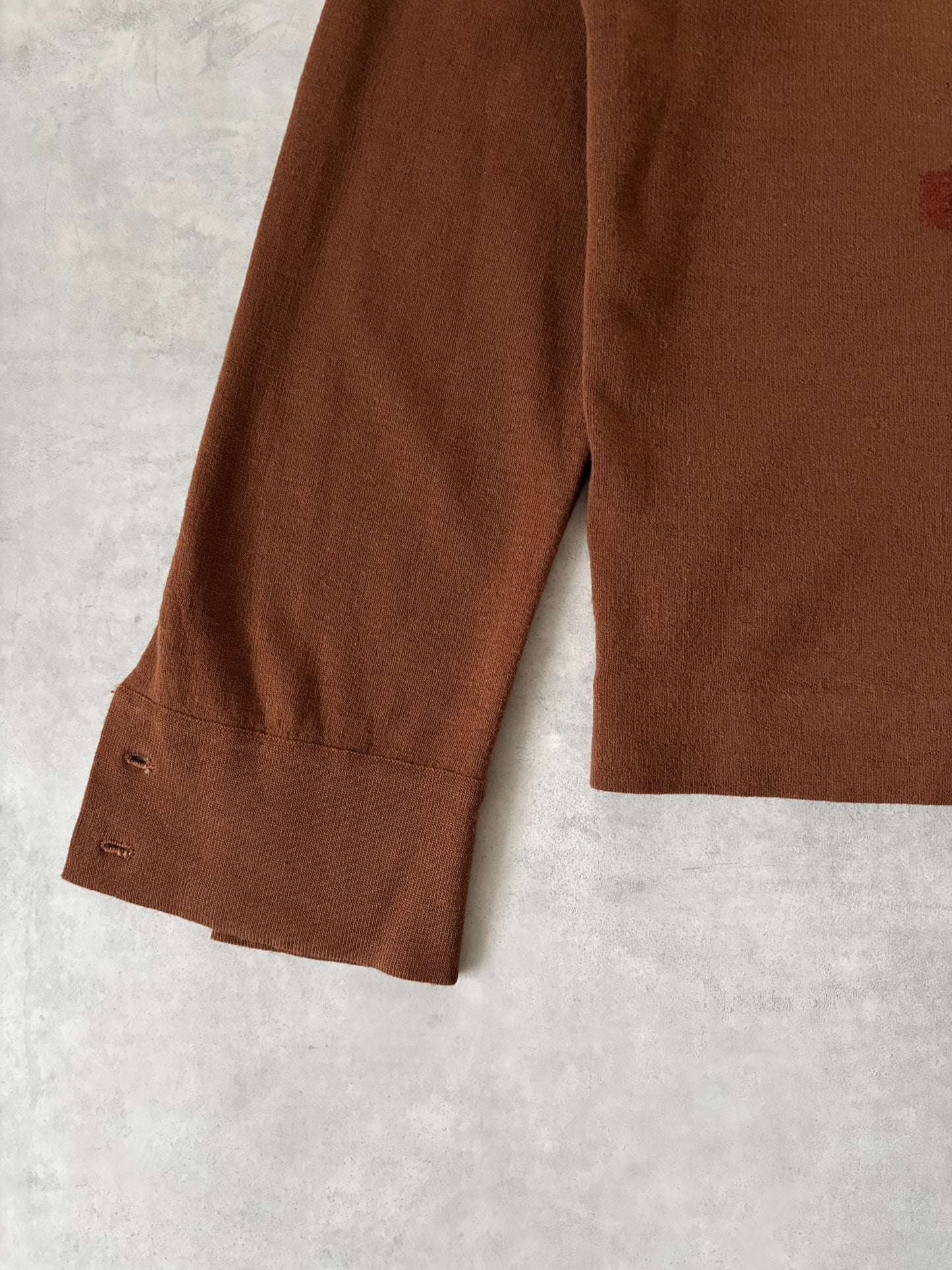 60s PENDLETON ウールニットポロ / Made in U.S.A.