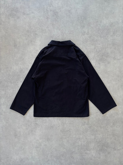 80s LE GLAZIK フィッシャーマンスモック（ネイビー）