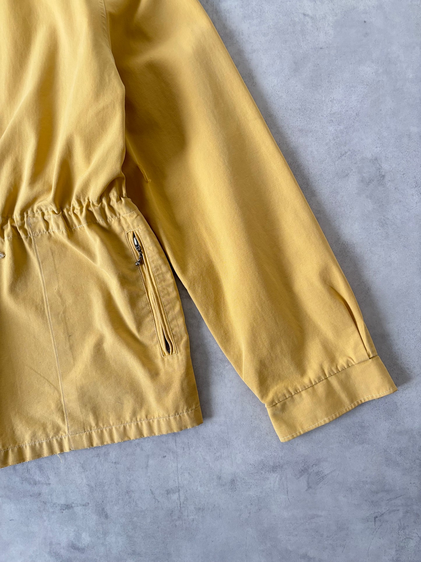 60s Struka “NINO FLEX” ジップアップ スポーツジャケット（イエロー）