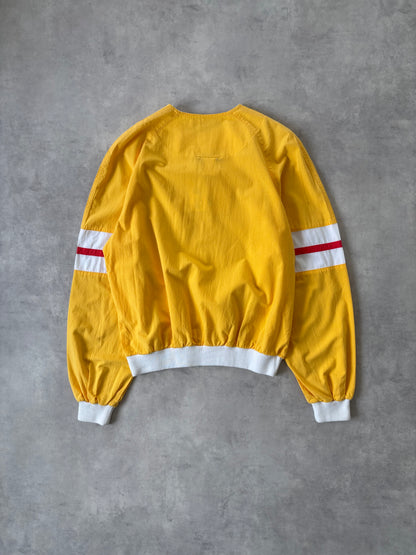 〈Deadstock〉90s LONDON FOG コットンプルオーバー Made in Canada（イエロー）