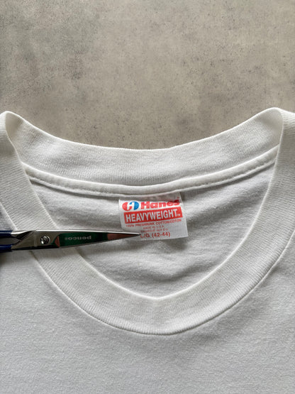 90s Hanes プリントtシャツ Made in U.S.A