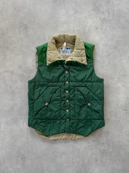 70s Powderhorn Mountaineering ベスト（グリーン）