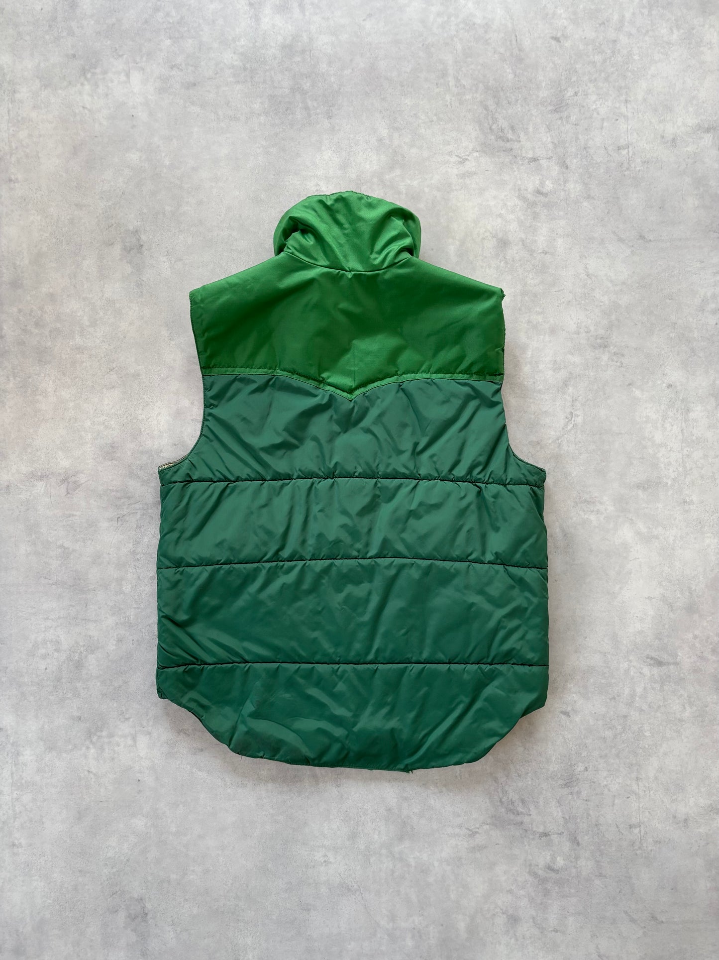 70s Powderhorn Mountaineering ベスト（グリーン）