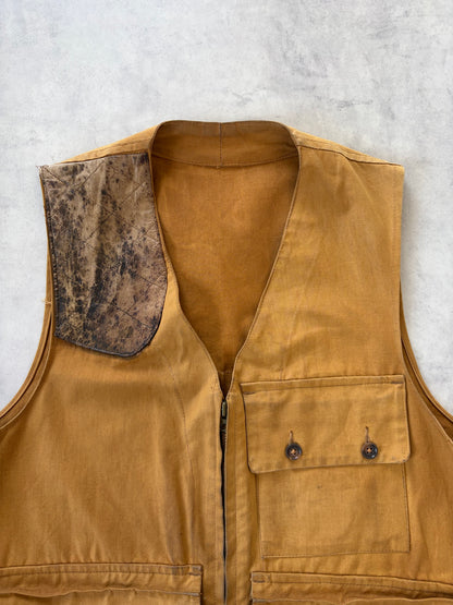 60s MANUFRANCE ハンティングベスト / Made in France