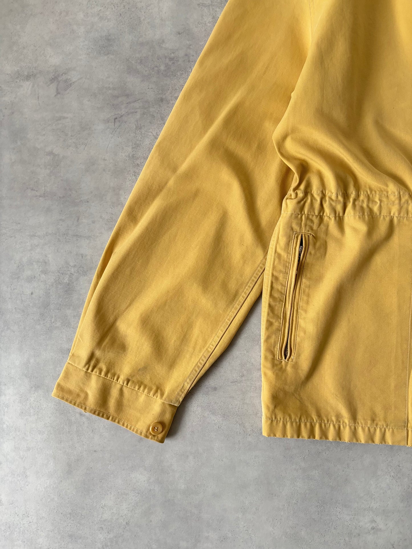 60s Struka “NINO FLEX” ジップアップ スポーツジャケット（イエロー）