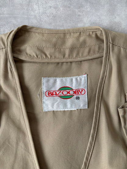 90s BAZOOBY フォトグラファーベスト（ベージュ）