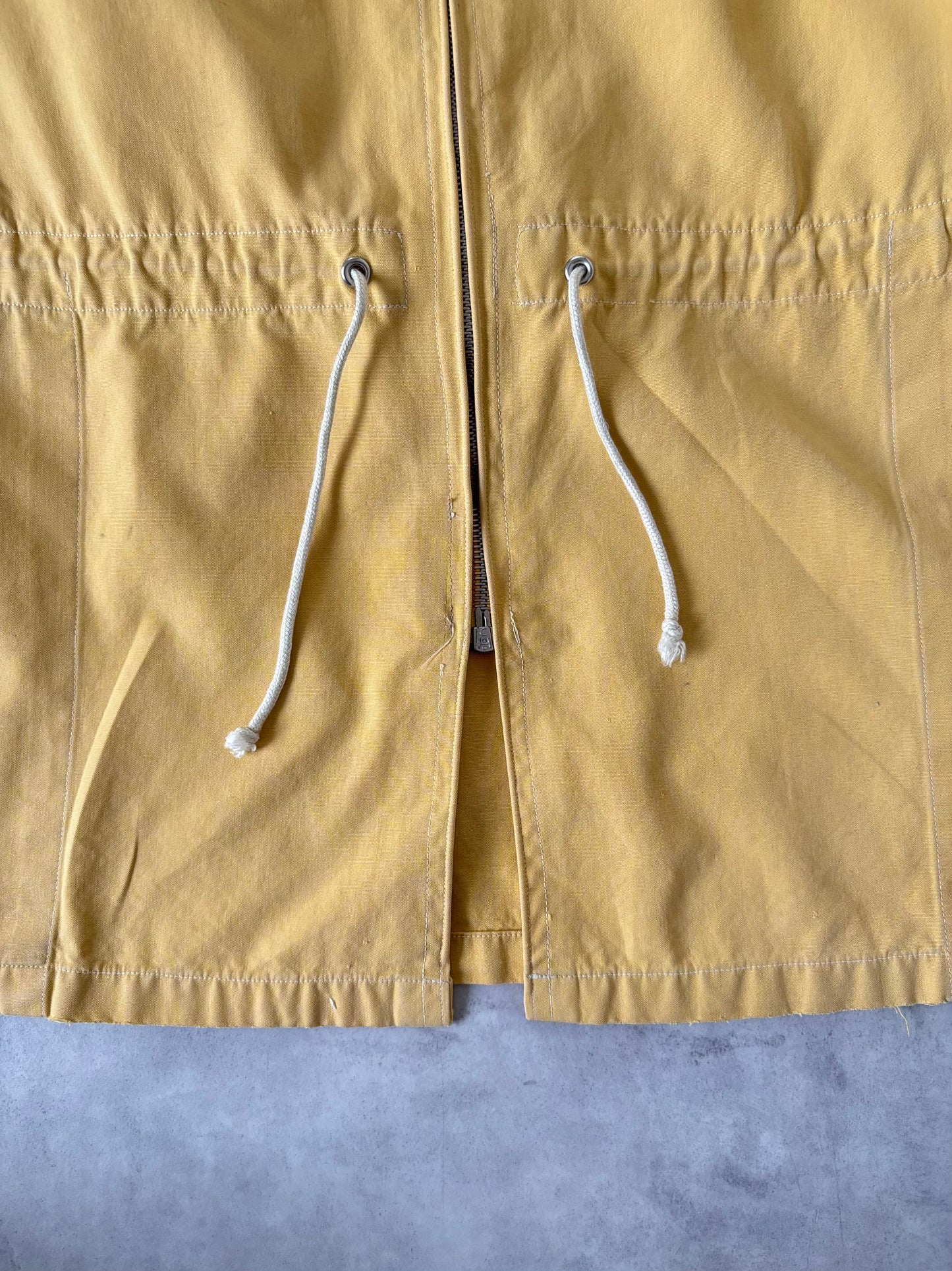 60s Struka “NINO FLEX” ジップアップ スポーツジャケット（イエロー）