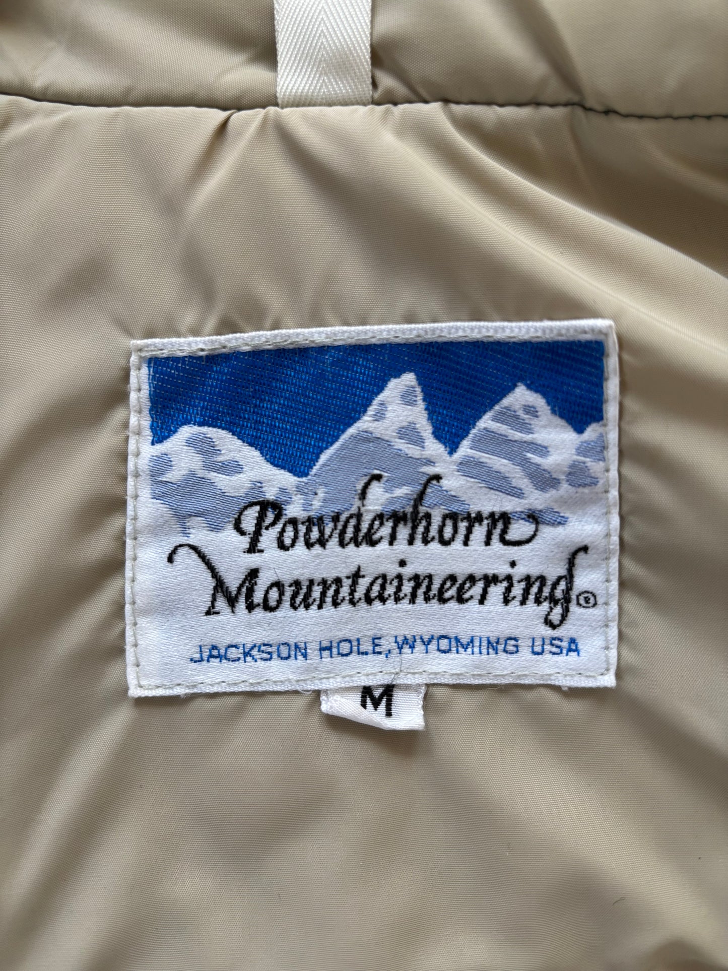 70s Powderhorn Mountaineering ベスト（グリーン）
