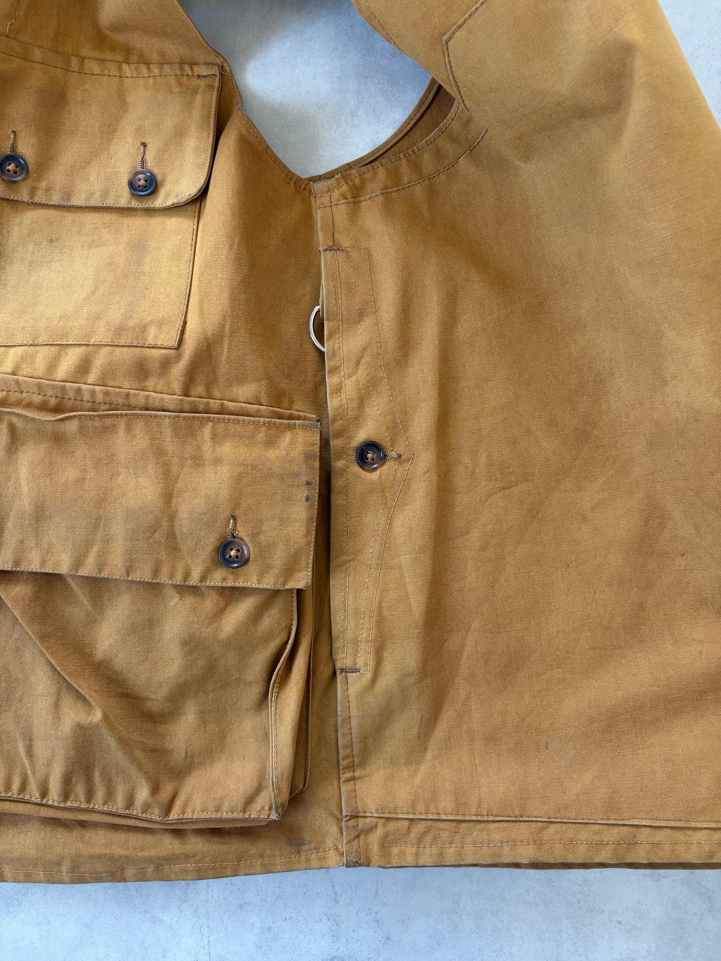 60s MANUFRANCE ハンティングベスト / Made in France