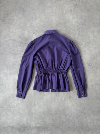 70s クラシカルシャツ Made in U.S.A.（パープル）