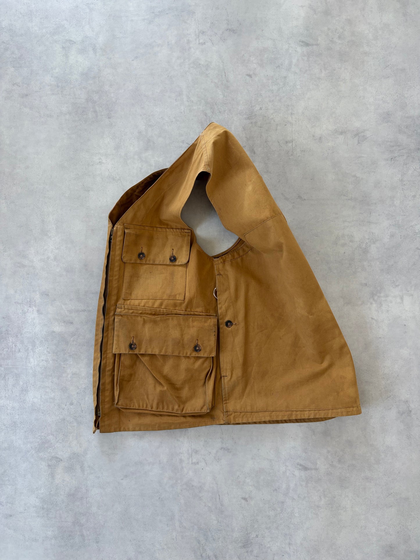 60s MANUFRANCE ハンティングベスト / Made in France
