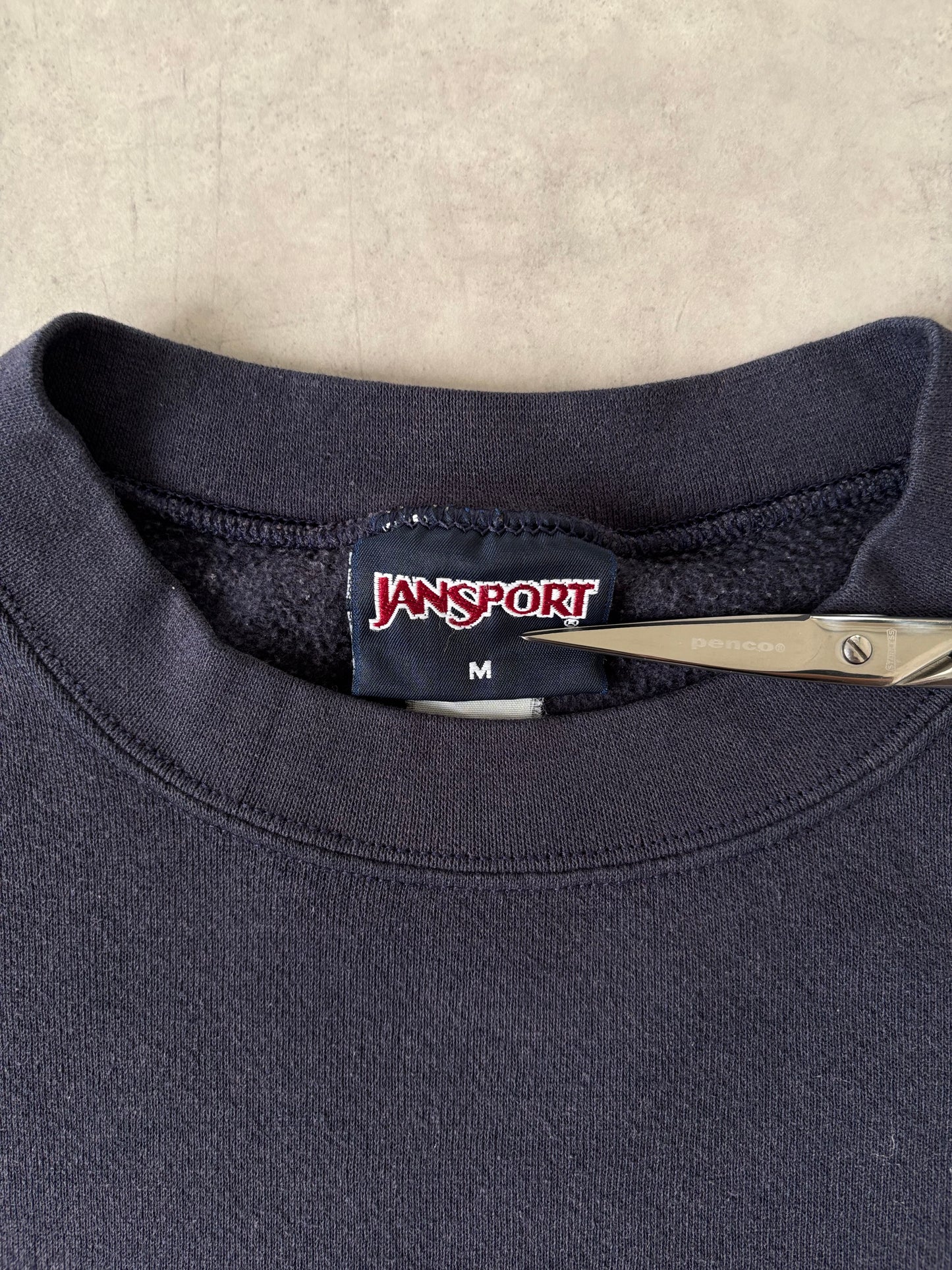 90s JANSPORT スウェット（ネイビー）