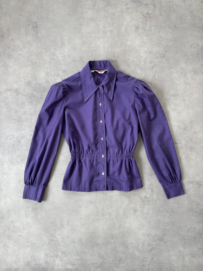 70s クラシカルシャツ Made in U.S.A.（パープル）