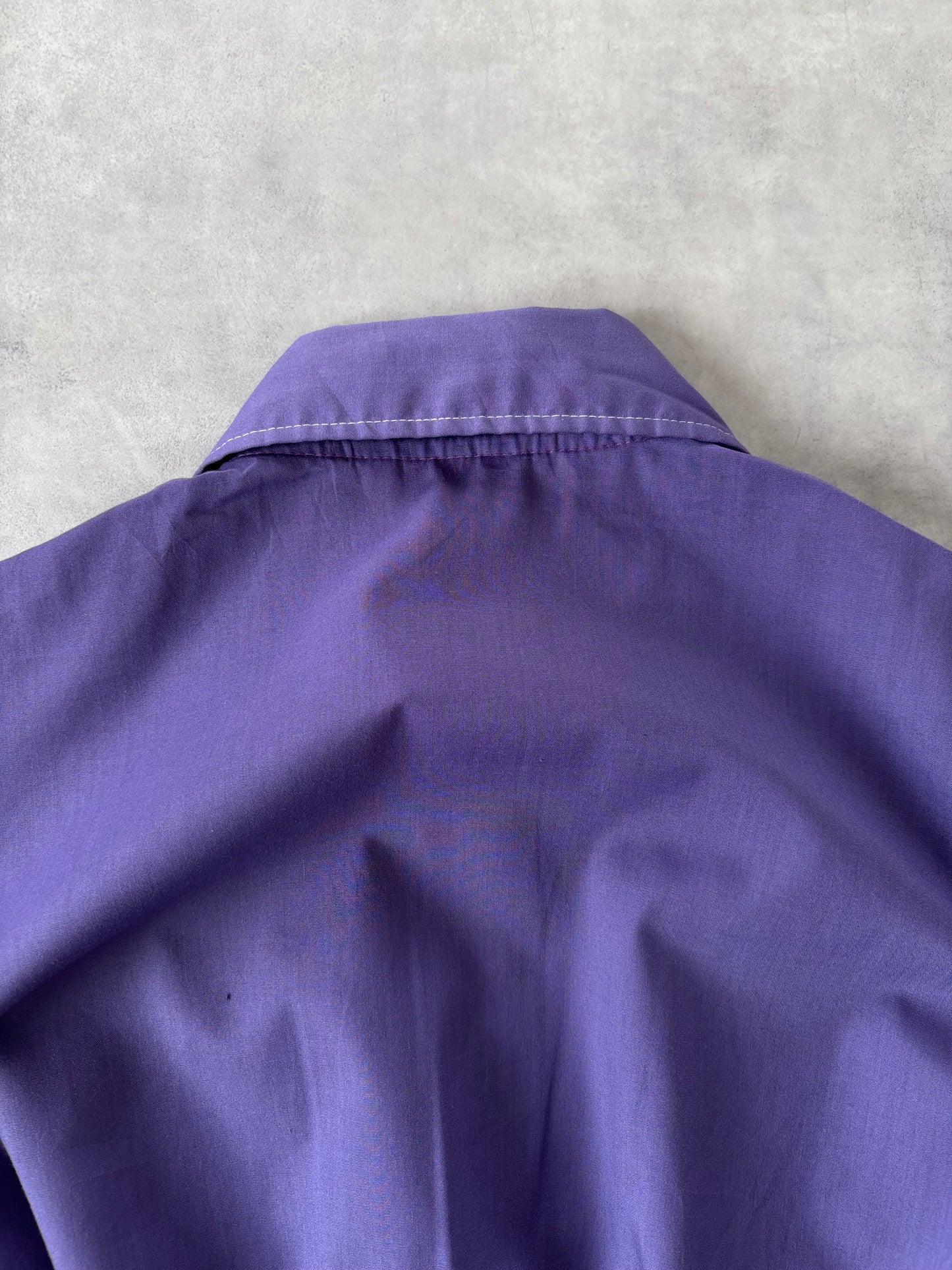 70s クラシカルシャツ Made in U.S.A.（パープル）