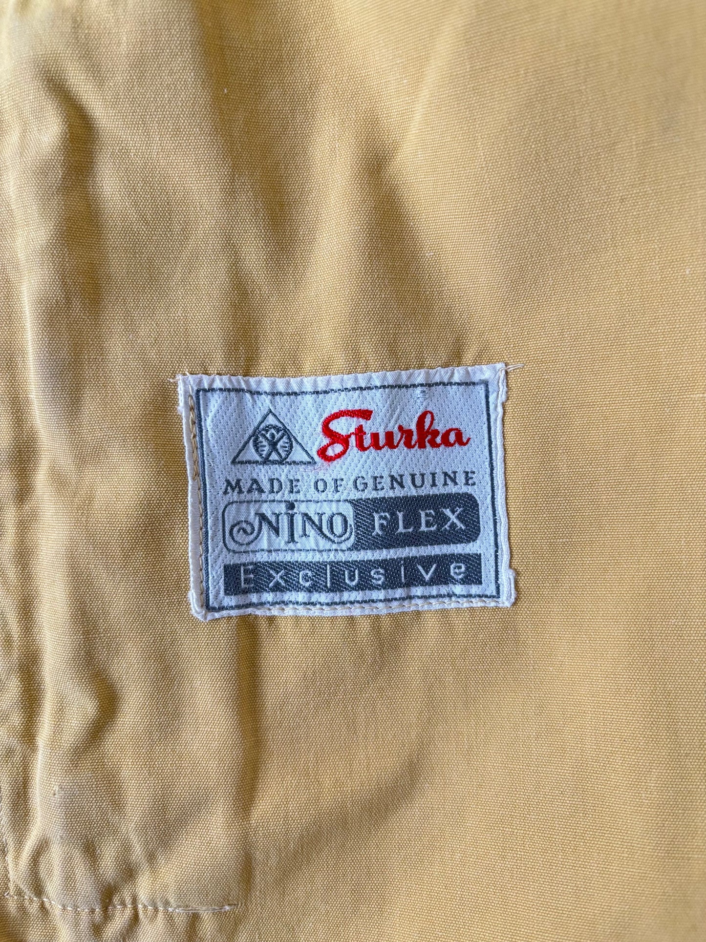 60s Struka “NINO FLEX” ジップアップ スポーツジャケット（イエロー）