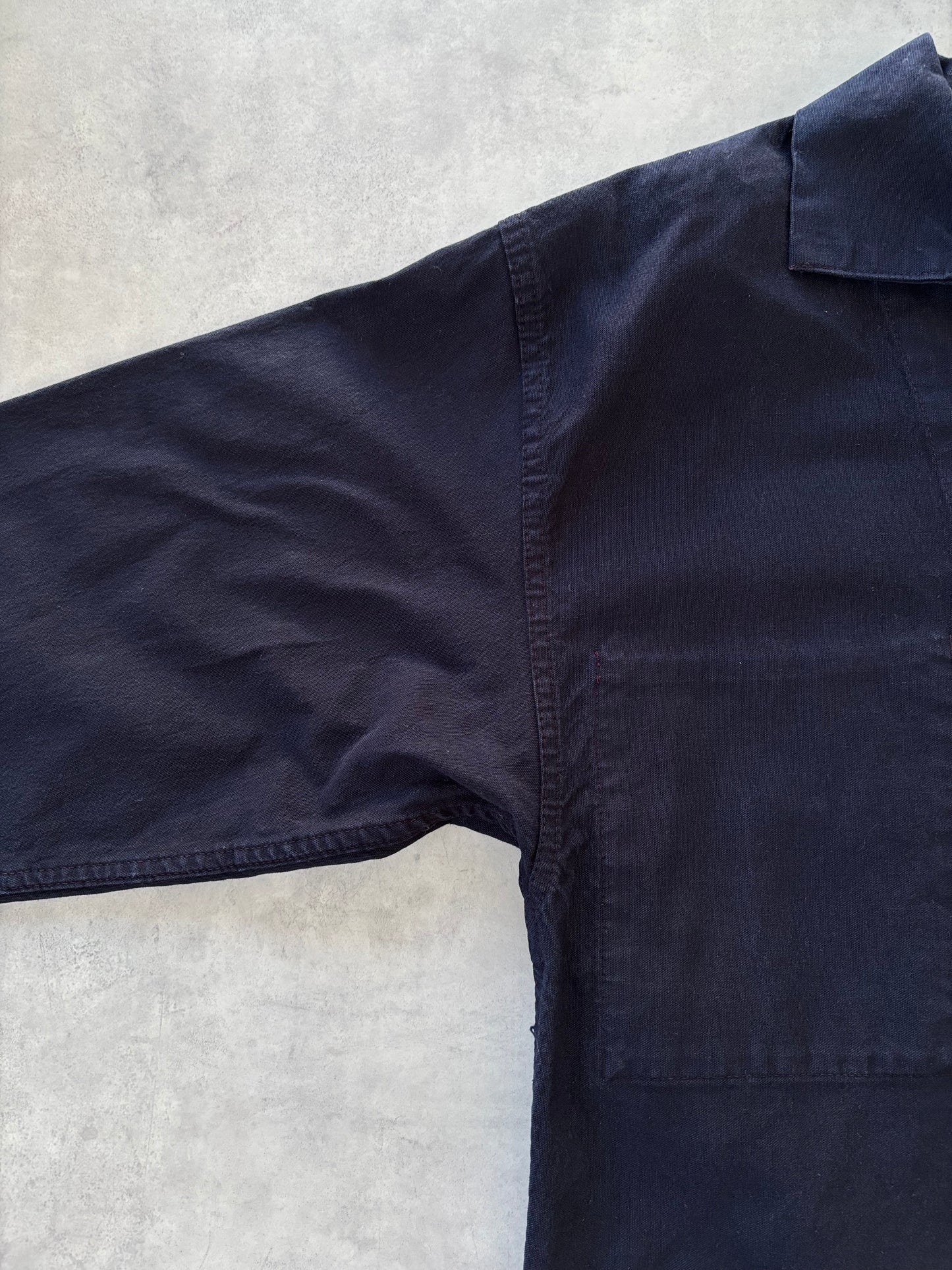 80s LE GLAZIK フィッシャーマンスモック（ネイビー）