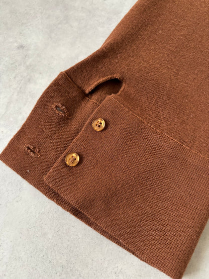 60s PENDLETON ウールニットポロ / Made in U.S.A.