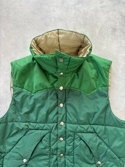 70s Powderhorn Mountaineering ベスト（グリーン）
