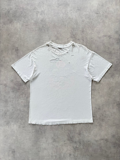 90s Hanes プリントtシャツ（ボロ）Made in U.S.A