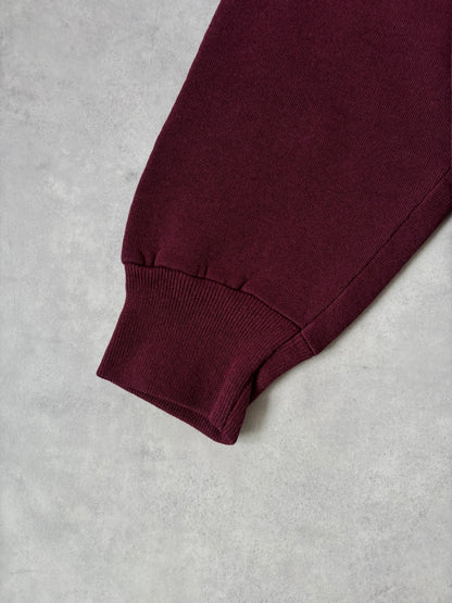 Made in USA / カレッジロゴ刺繍トレーナー