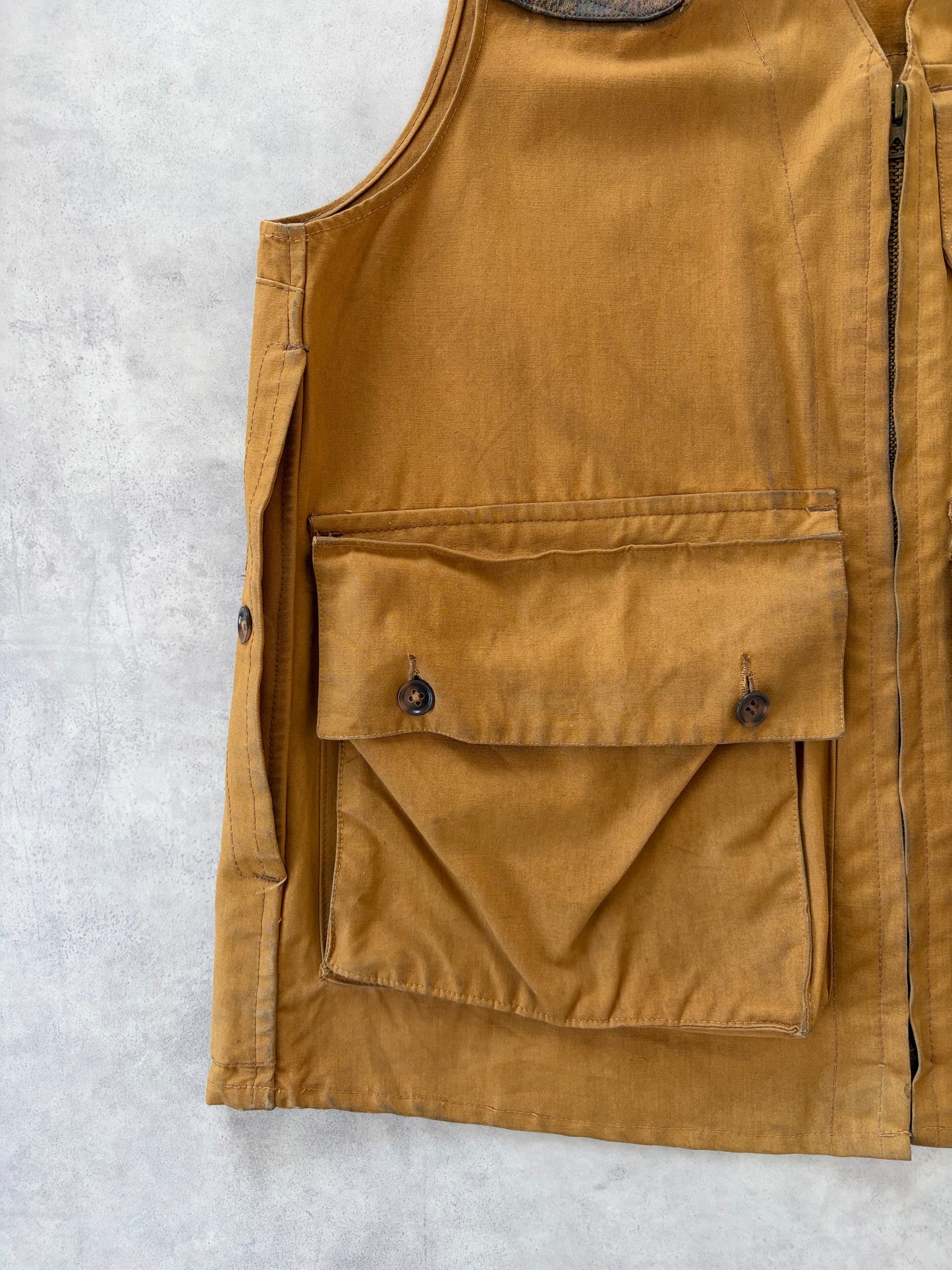 60s MANUFRANCE ハンティングベスト / Made in France