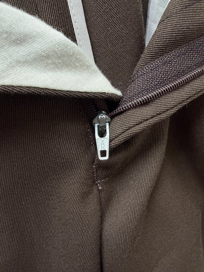 80s Loro Piana 2タック トラウザーズ（ブラウン）