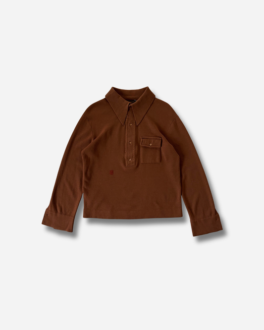 60s PENDLETON ウールニットポロ / Made in U.S.A.